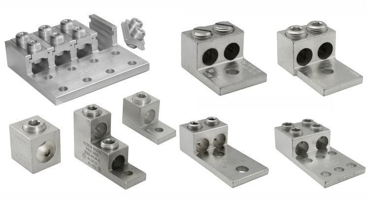 Brass & Aluminium Terminal Blocks & Mechanical Lugs